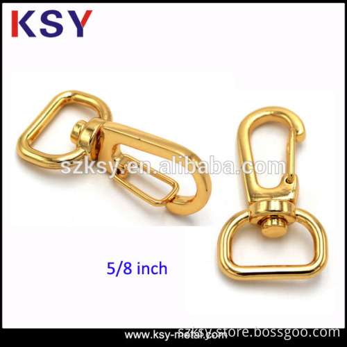 Shiny gold Fashion Custom Metal Dog Clip